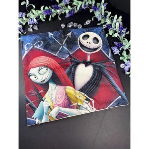Nightmare Christmas Pillowcase Jack Sally Home Decor Pillow Cushion Cover